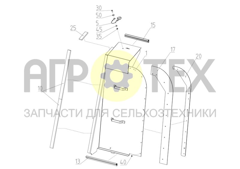 Чертеж Щит (2650.01.01.220)